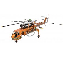 Фото Металева збірна 3D модель Вертоліт Сікорський S-64 Skycrane, Metal Earth (ICX211)