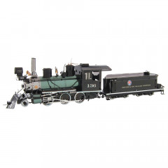 Металева збірна 3D модель Wild West 2-6-0 Locomotive (Локомотив Могул), Metal Earth (MMS190)