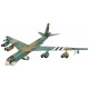 Металлическая сборная модель B-52 Stratofortress. Metal Earth (ME1037)