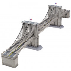 Металлическая сборная модель Brooklyn Bridge in Color. Metal Earth (PS2018)
