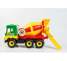 Фото Middle Truck - бетонозмішувач із зеленою кабіною, 36 см, Wader, 39223-1