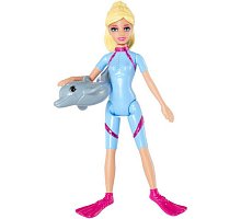 Фото Міні-лялька Барбі-тренер, серія Я можу бути, Barbie, Mattel, Рятівник з дельфіном, CCH54-4