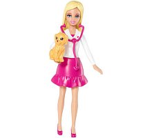 Фото Міні-лялька Барбі-ветеринар, серія Я можу бути Barbie, Mattel, Ветеринар, CCH54-3
