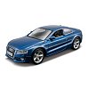 Фото 1 - Модель - Audi A5 (синій) 1:32, Bburago, 18-43008-2