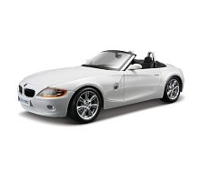 Фото Модель автомобіля BMW Z4, білий, 1:24, Bburago, білий (18-22002-1)
