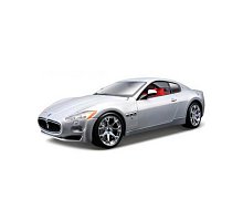Фото Модель автомобіля Maserati Grantourismo (2008), 1:24, Bburago, срібляста (18-22107-1)