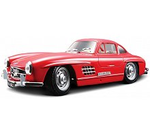 Фото Модель автомобіля Mercedes Benz 300 SL (1954), червоний, 1:24, Bburago, червоний (18-22023-1)