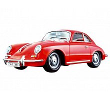 Фото Модель автомобіля Porsche 356B (1961), 1:24, Bburago, червона (18-22079-2)