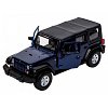Фото 1 - Модель - Jeep Wrangler Unlimited Rubicon (темно-синій металік) 1:32, Bburago, 18-43012-1