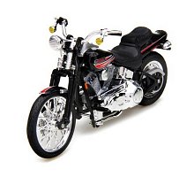 Фото Модель мотоцикла (1:18) Harley-Davidson 1997 FXSTSB Bad Boy, Maisto 39360-43