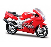 Фото Модель мотоцикла Kawasaki Ninja ZX-7R (червоний), 1:18, Bburago, 18-51030-14