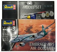 Фото Model Set Літак Embraer 195, 1:144, Revell, 64884