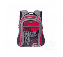 Фото Чоловічий рюкзак для ноутбука GRIZZLY (ГРИЗЛІ) GRU-320-2-grey-red