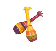 Фото Музична іграшка серії ДЖУНГЛІ - набір маракасів ДВА ЖИРАФА, Battat BX1251GTZ