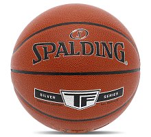 Фото М'яч баскетбольний Composite Leather SPALDING TF SILVER 76859Y №7 помаранчевий