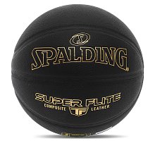 Фото М'яч баскетбольний Composite Leather SPALDING TF SUPER FLITE 77559Y №7 чорний