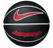 Фото М’яч баскетбольний Nike Dominate BLACK/WHITE/WHITE/RED size 6 (N.000.1165.095.06)