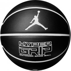 Мяч баскетбольный Nike JORDAN HYPER GRIP 4P BLACK/WHITE/WHITE/WHITE size 7 (J.000.1844.092.07)
