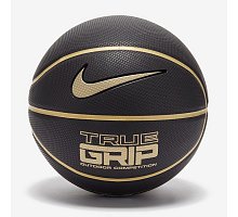 Фото М’яч баскетбольний Nike TRUE GRIP OT 8P BLACK/METALLIC GOLD size 7 (N.100.0525.075.07)