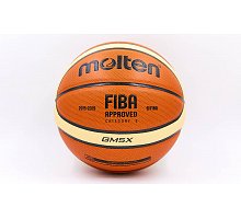 Фото М’яч баскетбольний PU №5 MOLTEN BGM5X (PU, бутіл, оранжевий)