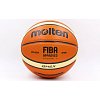 Фото 1 - М’яч баскетбольний PU №6 MOLTEN BGM6X (PU, бутіл, оранжевий)