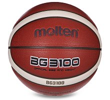 Фото М’яч баскетбольний PU №7 MOLTEN B7G3100 indoor/outdoor (PU, бутіл)