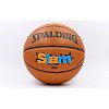 Фото 1 - М’яч баскетбольний PU №7 SPALDING 74412 SLAM (PU, бутіл, оранжевий)