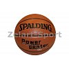 Фото 1 - М’яч баскетбольний PU №7 SPALDING BA-4257 POWER CENTER (PU, бутіл, оранжевий)