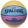 Фото 1 - М'яч баскетбольний PU SPALDING 76896Y ALL CONFERENCE №7 жовтий-блакитний