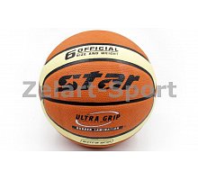 Фото М’яч баскетбольний гумовий №6 STAR JMC0106 (гума, бутіл)