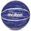 Фото 1 - М’яч баскетбольний гумовий №7 MOLTEN B7F1600-BW (гума, бутіл, синій)