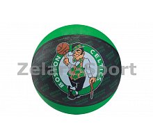 Фото М’яч баскетбольний гумовий №7 SPALDING 73935Z NBA Team Basketball-Celtics 2013 (гума, бутіл)