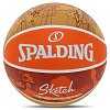 Фото 1 - М'яч баскетбольний гумовий SPALDING JUMP SKETCH 84452Y №7 помаранчевий