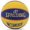 Фото 1 - М'яч баскетбольний гумовий SPALDING TF-33 84352Y №6 синій-жовтий
