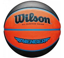 Фото М’яч баскетбольний Wilson Avenger 295 BSKT orange/blue size 7 (WTB5550XB0701)