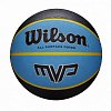 Фото 1 - М’яч баскетбольний Wilson MVP 295 black/blue size 7 (WTB9019XB07)