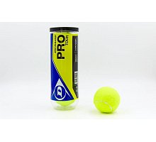 Фото М’яч для великого тенісу DUNLOP (3шт) 602200 PRO TOUR 3B (у вакуумному впакуванні)