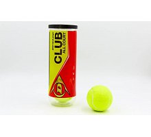 Фото М’яч для великого тенісу DUNLOP (3шт) 603110 CLUB ALL COURT (у вакуумному впакуванні)