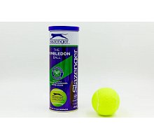 Фото М’яч для великого тенісу SLAZENGER (3шт) 340884 WIMBLEDON (у вакуумному впакуванні)