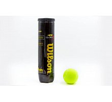 Фото М’яч для великого тенісу WILSON (4шт) T1162 US OPEN (у вакуумному впакуванні)