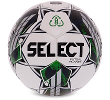 Фото М'яч для футзалу SELECT FUTSAL PLANET V22 №4 білий-зелений