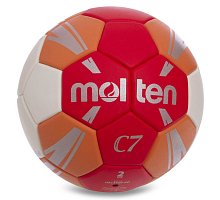 Фото М'яч для гандболу MOLTEN C7 H1C3500-RO №1 PVC помаранчевий