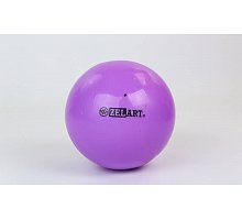 Фото М’яч для пілатесу та йоги Pilates ball Mini ZEL GB-5219-V (PVC, d-20см, 400гр, фіолетовий)