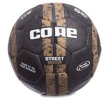 Фото М’яч для вуличного футболу №5 покриття спінена гума CORE STREET SOCCER CRS-044 (№5, 4 сл., пошитий вручну)