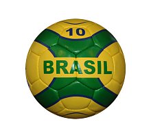 Фото М’яч футбольний №5 Гриппі 5сл. BRASIL FB-0047-3662 (№5, 5 сл., пошитий вручну)