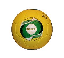 Фото М’яч футбольний №5 Гриппі 5сл. BRAZIL FB-0047-3554 (№5, 5 сл., пошитий вручну)