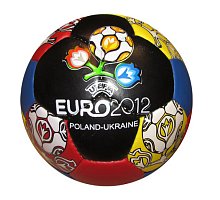 Фото М’яч футбольний №5 Гриппі 5сл. EURO-2012 FB-0047-274 (№5, 5 сл., пошитий вручну)