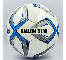 Фото М’яч футбольний №5 PU ламін. BALLONSTAR FB-0166-2 (№5, 5 сл., пошитий вручну)