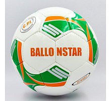 Фото М’яч футбольний №5 PU ламін. BALLONSTAR FB-5413-2 (№5, 5 сл., пошитий вручну)