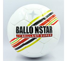 Фото М’яч футбольний №5 PU ламін. BALLONSTAR FB-5415-3 (№5, 5 сл., пошитий вручну)